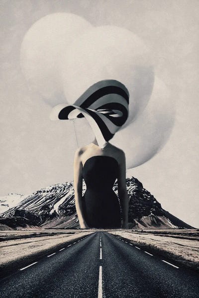 Future Lies by Underdott Art canvas print