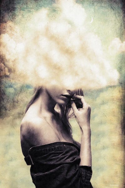 Underdott Art: Head In The Clouds by Underdott Art