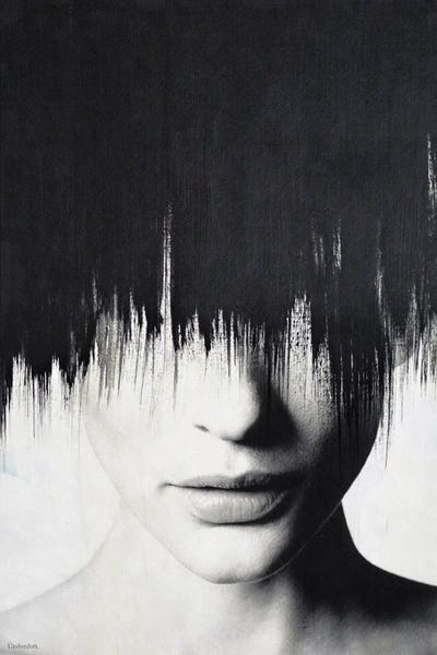 Hidden Beauty by Underdott Art canvas print