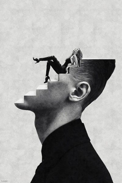 Staircases: It's A Woman's World by Underdott Art