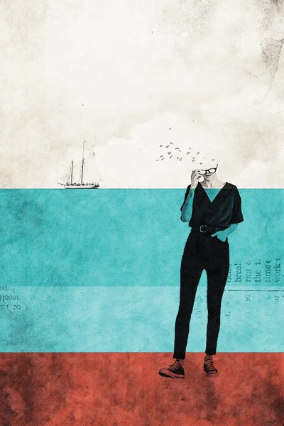 It's My Escape From Reality by Underdott Art canvas print