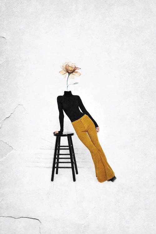 Like A Flower by Underdott Art wall art