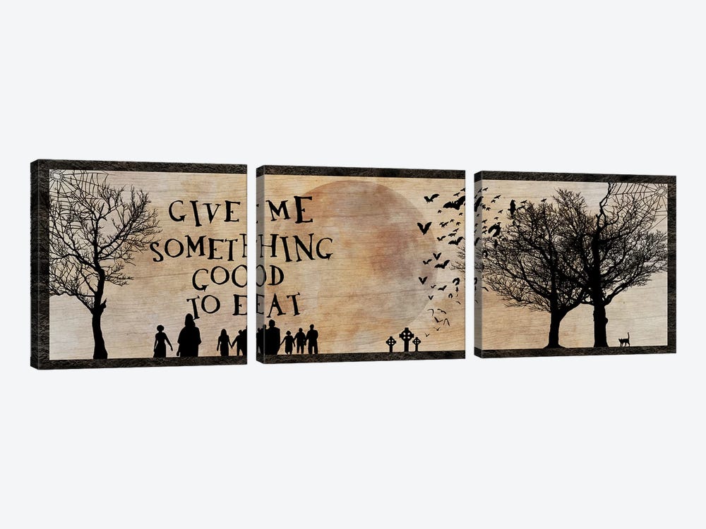 Give Me Something Good To Eat by 5by5collective 3-piece Canvas Artwork