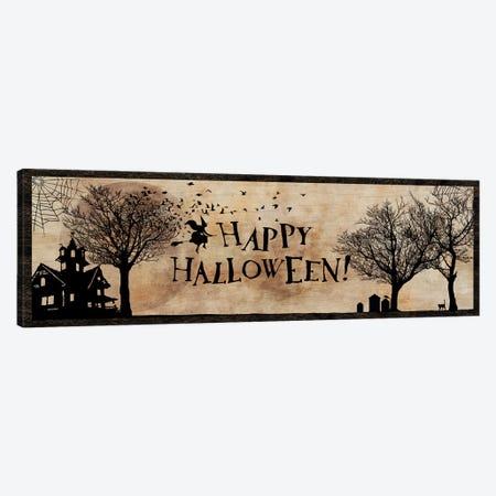 Happy Halloween Canvas Print #UET2} by 5by5collective Canvas Wall Art