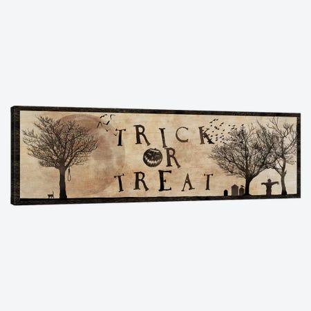 Trick Or Treat Canvas Print #UET5} by 5by5collective Art Print