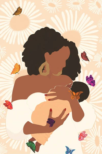 Butterflies and Flowers: Cher by Mezay Ugbo