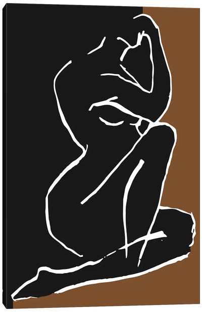 Send Nudes Canvas Art Print - Mezay Ugbo