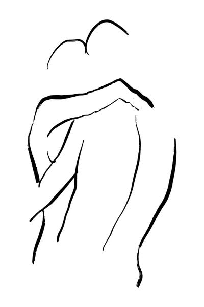 Black & White: Lovers by Mezay Ugbo