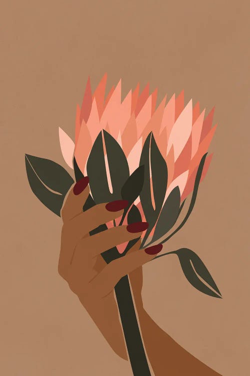Let Yourself Bloom by Mezay Ugbo wall art