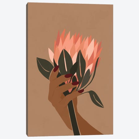 Let Yourself Bloom Canvas Print #UGB58} by Mezay Ugbo Canvas Print