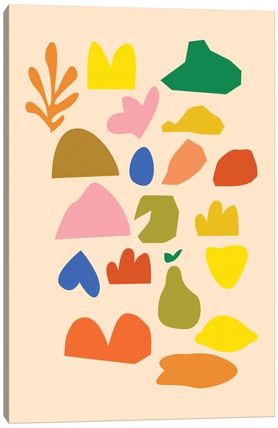 The Cutouts Canvas Art Print - All Things Matisse