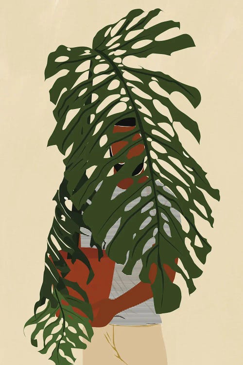 Plant Dad by Mezay Ugbo wall art
