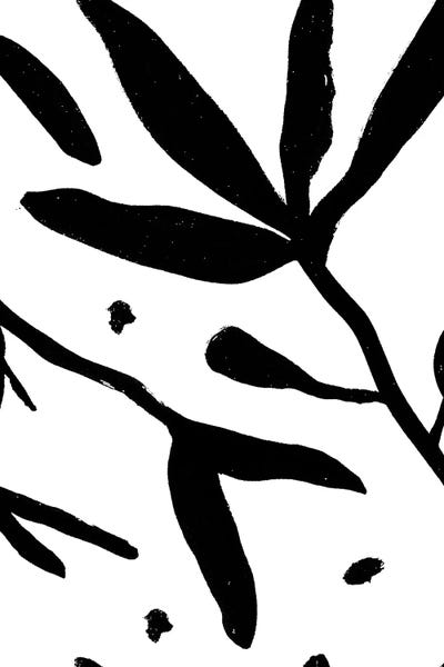 Black & White Florals: Sketch I by Mezay Ugbo