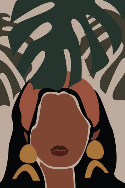 Monsteras: Queen II by Mezay Ugbo