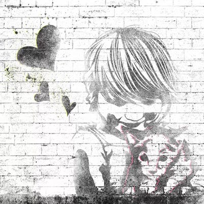 Let me Hold you by 5by5collective canvas print