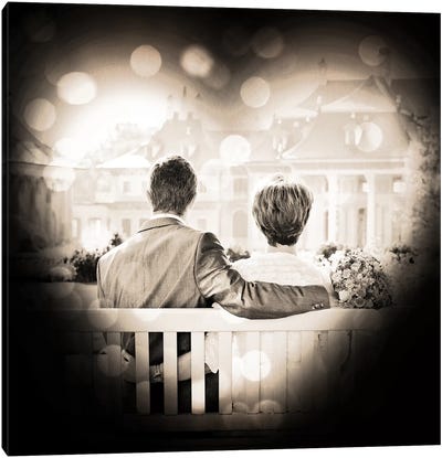 The Story Continues Canvas Art Print - Couple Art