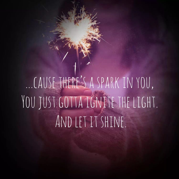Let it Shine by 5by5collective wall art