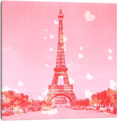 Sweet Paris Canvas Art Print - Universal Love