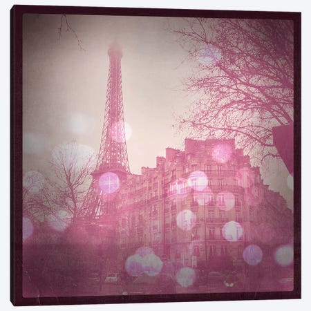 Lights in Paris Canvas Print #ULE8} by 5by5collective Art Print