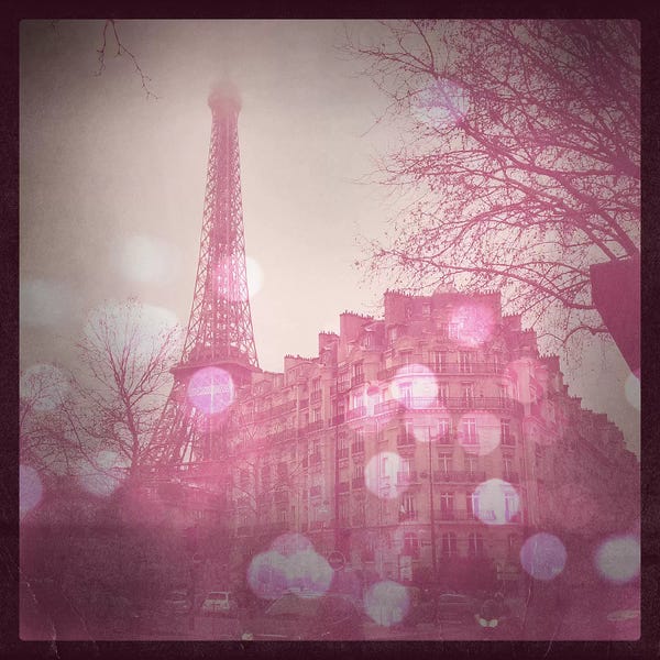 Black & Pink: Lights in Paris by 5by5collective