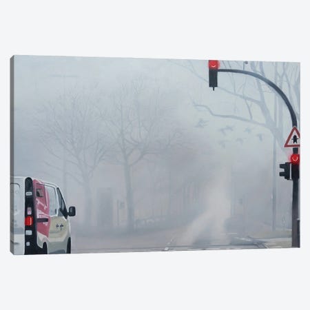 Foggy Day Canvas Print #ULK12} by Ulla Kutter Canvas Art Print
