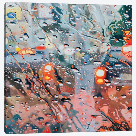 Rainy Day III Canvas Print #ULK29} by Ulla Kutter Canvas Artwork