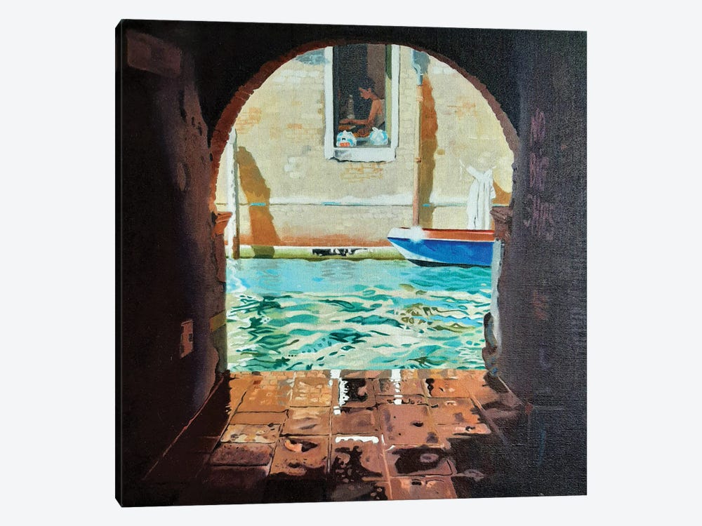 Venice II by Ulla Kutter 1-piece Canvas Art Print