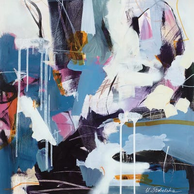 Love Me Periwnkle by Ulyana Stebelska art print