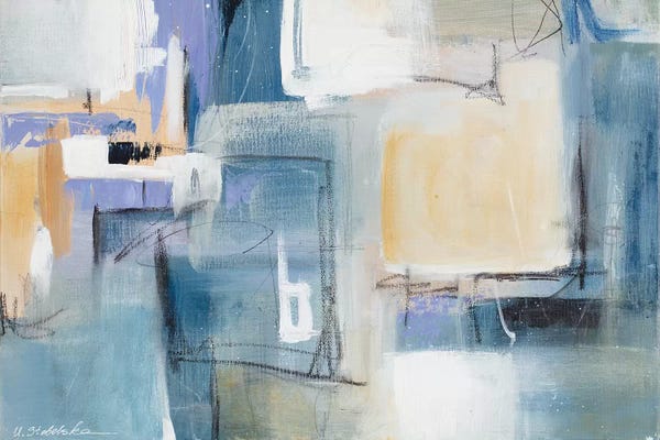 Ulyana Stebelska: Blue Memory by Ulyana Stebelska