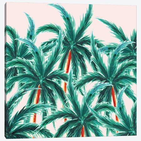 Coconut Trees Canvas Print #UMA1006} by 83 Oranges Canvas Wall Art