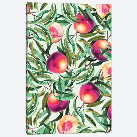 Sweet Peaches Canvas Print #UMA1007} by 83 Oranges Canvas Artwork
