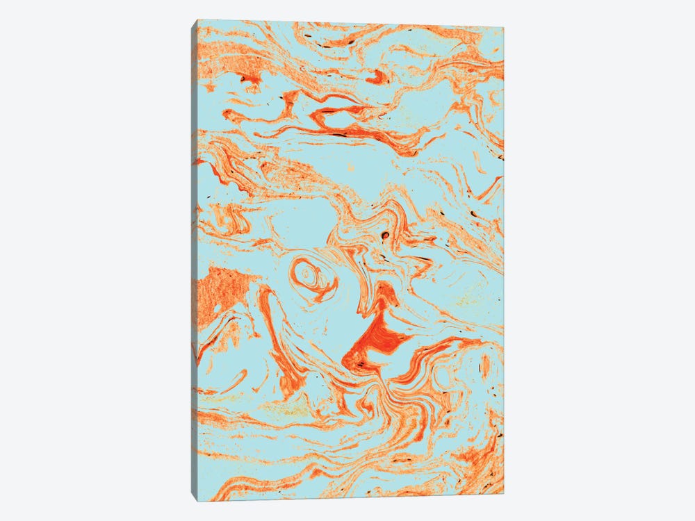 Flamingo + Sea Marble by 83 Oranges 1-piece Canvas Art