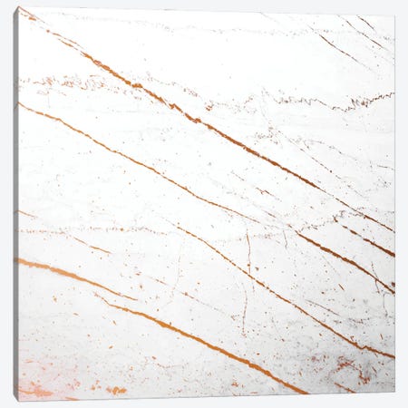 Rose Gold Marble Canvas Print #UMA1013} by 83 Oranges Canvas Wall Art