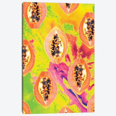 Papaya Canvas Print #UMA1039} by 83 Oranges Canvas Art