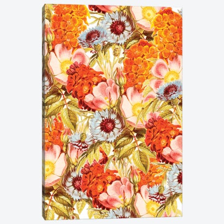 Coral Bloom Canvas Print #UMA1056} by 83 Oranges Canvas Print