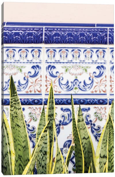 Moroccan Botany Canvas Art Print - Moroccan Patterns
