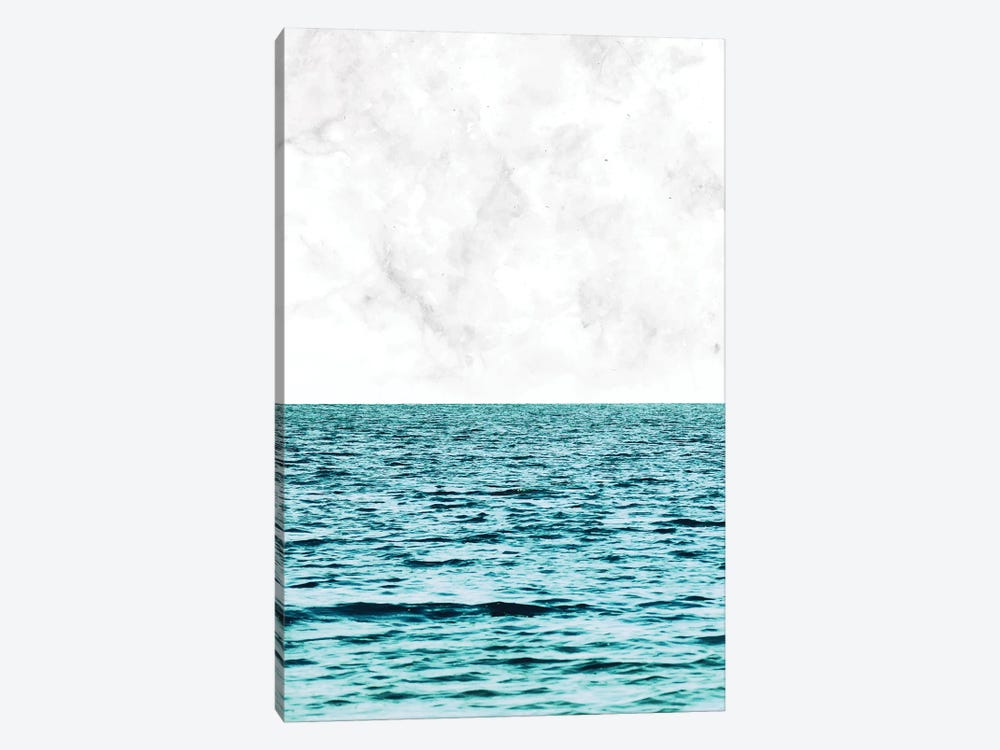 Ocean + Marble II by 83 Oranges 1-piece Canvas Print