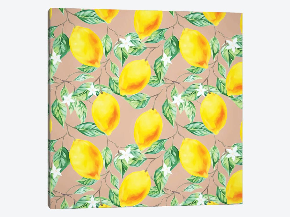 Lemon Fresh by 83 Oranges 1-piece Canvas Artwork