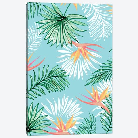Tropic Palm Canvas Print #UMA1142} by 83 Oranges Canvas Wall Art