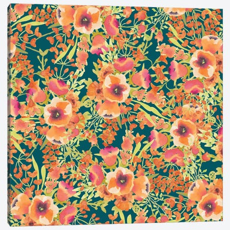 Floral Bunch Canvas Print #UMA1145} by 83 Oranges Canvas Art Print