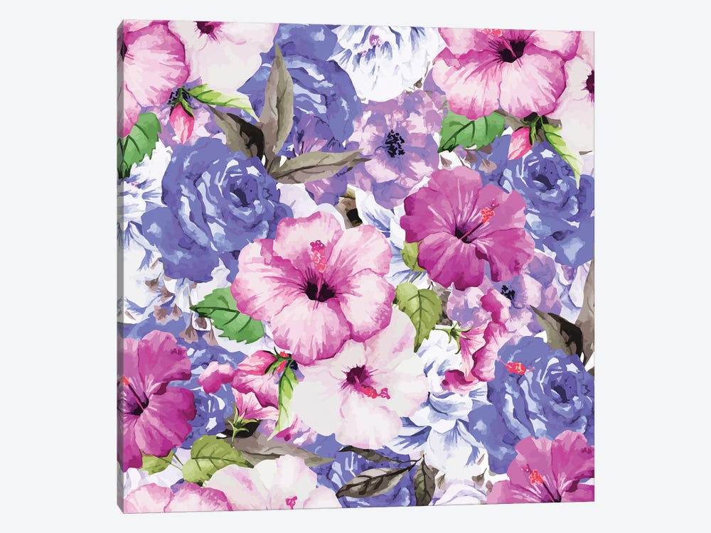 Purple Blossom by 83 Oranges 1-piece Canvas Wall Art