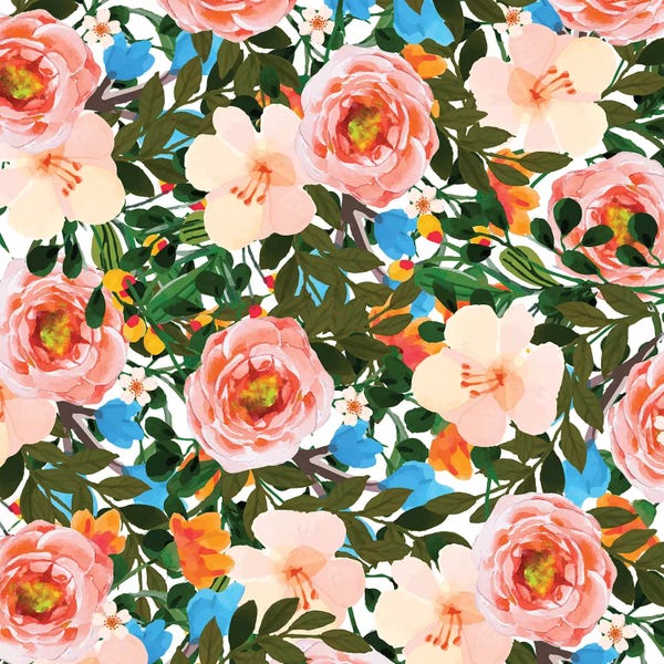Floral & Botanical Patterns: Rose Garden by 83 Oranges