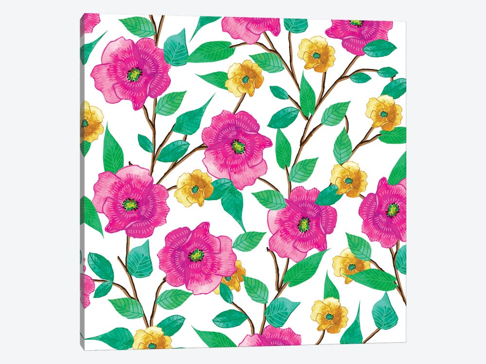 Floral Forever by 83 Oranges 1-piece Canvas Art Print