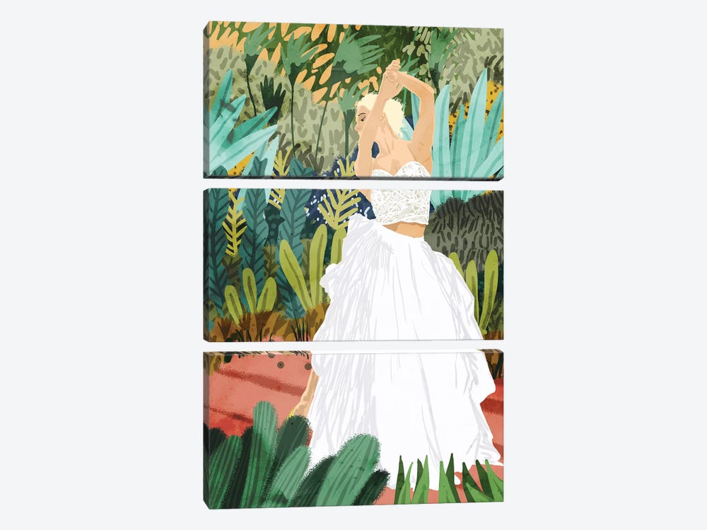Forest Bride by 83 Oranges 3-piece Canvas Art Print