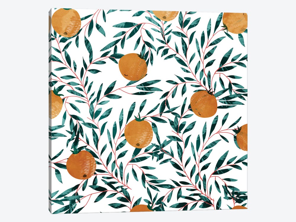 Mandarins Art Print by 83 Oranges | iCanvas