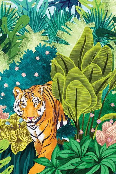 Pineapples: Jungle Tiger by 83 Oranges