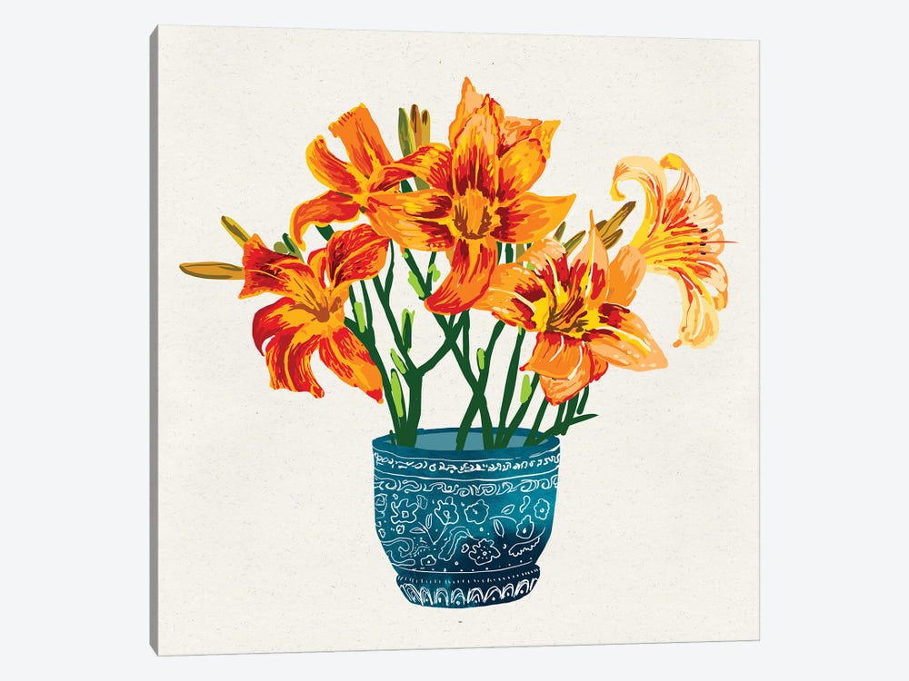 Lily Blossom by 83 Oranges 1-piece Canvas Art
