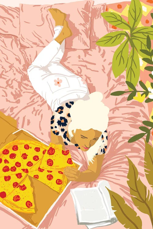 Pepperoni Pizza by 83 Oranges wall art