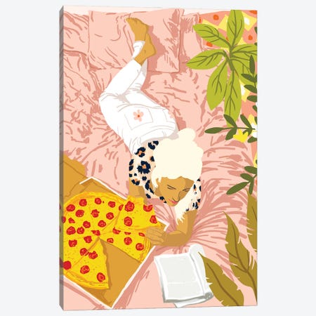 Pepperoni Pizza Canvas Print #UMA1485} by 83 Oranges Canvas Art