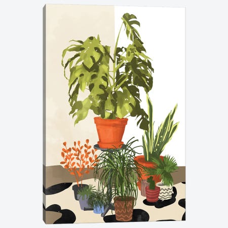 Plant Pots Canvas Print #UMA148} by 83 Oranges Canvas Wall Art